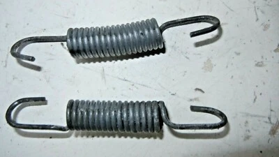 Suzuki PE250 PE 250 1979 tubo de escape silenciador resortes Foto 1 de 3