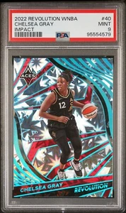 2022 Panini Revolution WNBA - Impact #40 Chelsea Gray /149 PSA 9 Aces Point Gawd - Picture 1 of 2