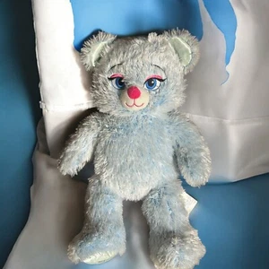 DISNEY Build A Bear Frozen 16 in Singing Plush Bear Blue Sparkle BABW - Picture 1 of 9