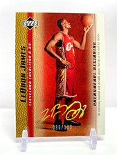 2003 Upper Deck Rookie Phenomenal Beginning #'d /100 Lebron James Cavaliers
