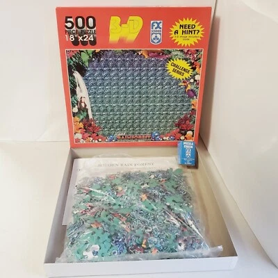 Rompecabezas 3D 1994 Magic Eye FX Schmid imagen selva tropical 500 piezas de colección años 90  Foto 1 de 4