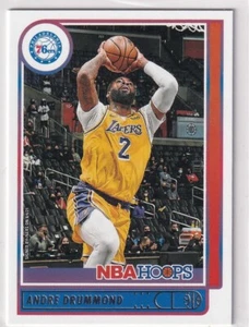 Tarjeta de baloncesto Panini NBA Hoops 2021/22 No. 186 Andre Drummond - Imagen 1 de 2