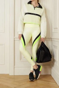 NEW PE Nation Clubhouse Leggings In Mint Frost Womens Size S AU 8 Fitted BNWT - Bild 1 von 14