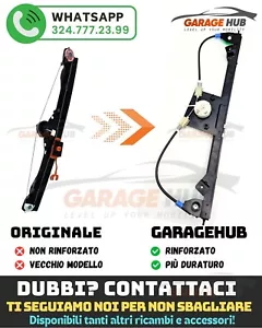 FIAT GRANDE PUNTO EVO -> ALZACRISTALLI RINFORZATO -> ANTERIORE SINISTRA SX - Foto 1 di 13