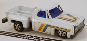 Vintage 1973-80 Chevrolet Stepside Pickup Truck White 1/64 Diecast President - Picture 1 of 2