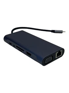 TW11A 11 in 1 USB-C HUB - inkl. Adapter, 4K HDMI, USB 3.0/2.0, TF SD, 3,5mm Audio - Bild 1 von 5
