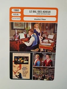 KINOKARTE 1960 LE BAL DES ADIEUX Dirk Bogarde Capucine Geneviève Seite I - Bild 1 von 2