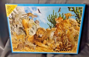 James Hamilton Puzzle 1500 Pieces De Luxe Cats Lion Cheetah NEW read discription - Picture 1 of 4