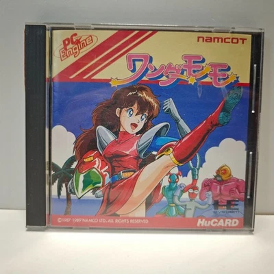 WONDER MOMO - NEC PC ENGINE - HuCARD NAMCOT JAP CIB COMPLETO - Immagine 1 di 3