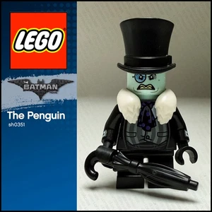 GENUINE LEGO DC The Batman Movie Minifigure The Penguin sh0351 70911 - Picture 1 of 5