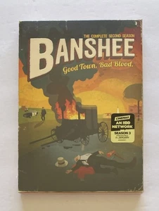 Banshee: The Complete Second Season (DVD, 2014, 4-Disc Set) 2 With Slipcover - Imagen 1 de 2