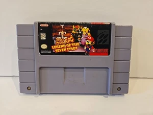 Super Mario RPG: Legend of the Seven Stars (Super Nintendo SNES) Works Authentic - Picture 1 of 2