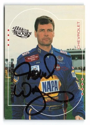 2001 Press Pass Trackside #11 Michael Waltrip IP Auto Dale Earnhardt Inc. - Image 1 of 2