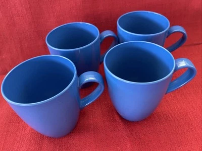 4 tazas cámper caja y barril de Bodum 12 OZ diseño azul por C Jorgensen tazas de colección Foto 1 de 4