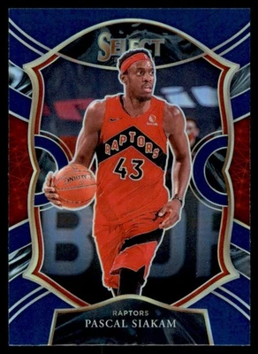 2020-21 Select Prizms Blue # 46 Pascal Siakam Raptors - Image 1 of 2