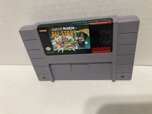 Super Mario All-Stars + Super Mario World SNES Authentic Cartridge GETESTET - Bild 1 von 7