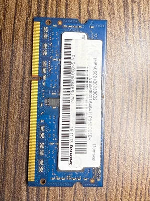 Lenovo Ramaxel 4GB DDR3 1600MHz SO-DIMM Laptop Memory(SM30G16464) PC3-12800 CL11 - Bild 1 von 2