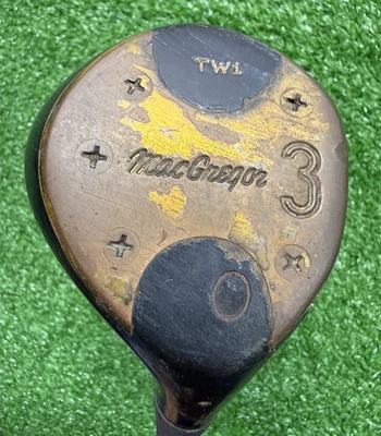 MacGregor TW1 Persimmon 3 Wood Regular Steel / NEW GRIP / 43" /  /sa8820 - Image 1 of 4