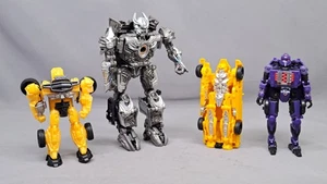 Lot of 4 Vintage Transformers figures damaged for parts or repair Hasbro AS IS - Picture 1 of 7