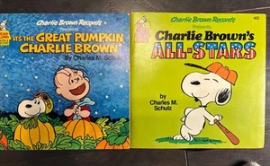 New "It's The Great Pumpkin Charlie Brown" 1978 7" Read Along Book And Record - Foto 1 di 4