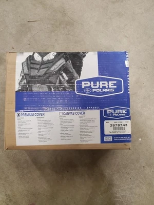 NOS Open BOX Polaris Poly Snowcheck SB Cover - 2878743 - Image 1 of 2