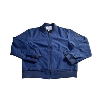 Chaqueta de bombardero William Rast Justin Timberlake & Trace Ayala para hombre mediana azul marino Foto 1 de 4