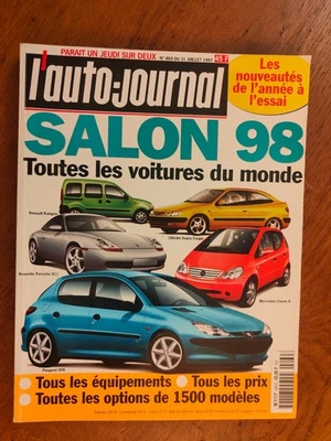 Numéro Spécial salon de l’Auto-Journal modèles 1998, parution septembre 1997 - Photo 1/2