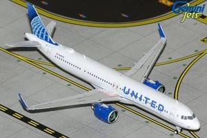 United Airlines Airbus A321neo GJUAL2346 Gemini Jets Scale 1:400 IN STOCK - Picture 1 of 1