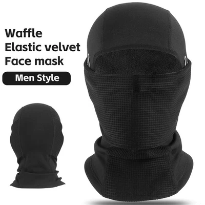  Mascarillas a prueba de viento Gorras de forro de ciclismo de invierno ZDMJ Foto 1 de 4