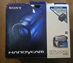 Sony HandyCam DCR-DVD650 con caja original - Imagen 1 de 4