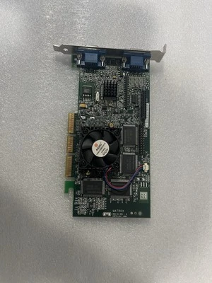 Dell Matrox G4+MMDHA32/DELL (08068R) Dual VGA Video Card - Image 1 of 4