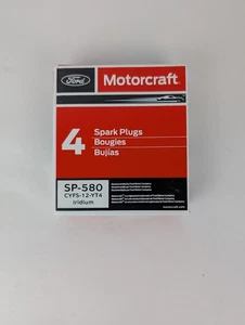 Paquete de 4 bujías Motorcraft SP580 CYFS12YT4 iridio - Imagen 1 de 4
