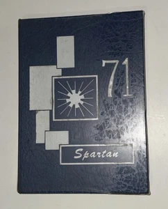 Euless Texas Central Junior High School Jahrbuch 1971 Texas Klasse 7-9 mit Einband - Bild 1 von 4