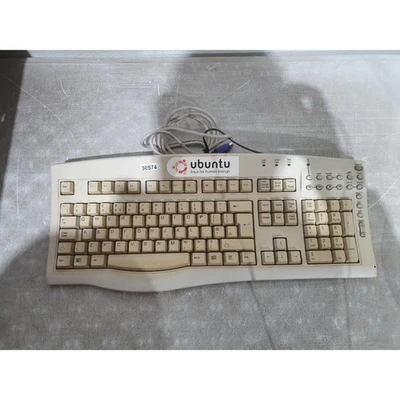 Vintage Fujitsu SK-2500-2D Keyboard PS/2 Wired 104-Keys QWERTY (Standard) for PC - Image 1 of 4