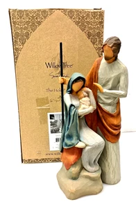 Willow Tree Holy Family Figurine 2010 Susan Lordi Nativity Christmas Gift - Picture 1 of 9