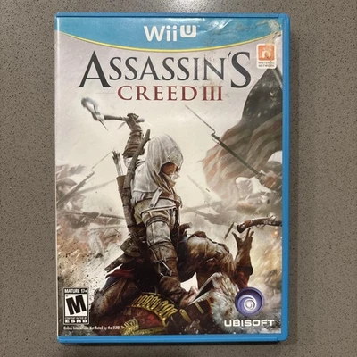 Assassin's Creed III Nintendo Wii U Videojuego Completo Ubisoft Acción Aventura Foto 1 de 3