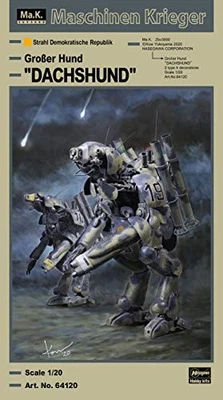 Hasegawa Ma.K. Maschinen Krieger Grosser Hund DACHSHUND 1/20 Plastic Model 64120 - Image 1 of 4