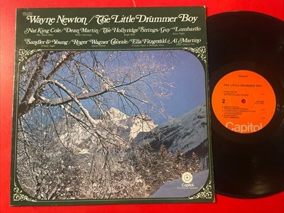Wayne Newton The Little Drummer Boy + Various Christmas LP Capitol Stereo VG+!!! - Image 1 of 4