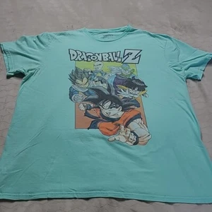 Camisa Dragonball Z Oficial Funimation Toei Para Hombre XL Manga Corta Verde Espuma de Mar - Imagen 1 de 9