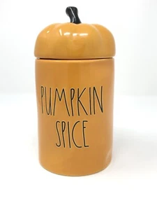 Rae Dunn Pumpkin Spice Candle Pumpkin Allspice Scent Ceramic 13.2oz NEW - Picture 1 of 5