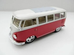 Volkswagen VW T1 Autobús Modelo 1:24 Welly Rojo - Lowrider - Nuevo 22095LR-W - Imagen 1 de 3