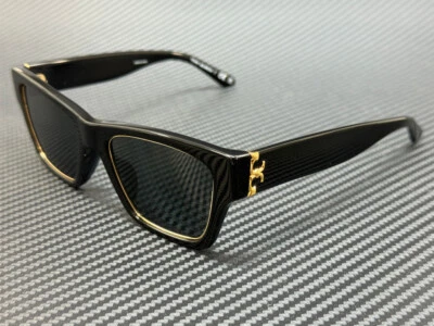 TORY BURCH TY7186U 170987 Black Dark Grey 53 mm Women's Sunglasses - Image 1 of 4