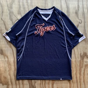 Vintage Majestic MLB Detroit Tigers Baseball Jersey Shirt Size XL Embroidered - Picture 1 of 5