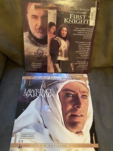 LAWRENCE OF ARABIA Laserdisc 2 Discs Studio Heritage Collection FIRST KNIGHT - Picture 1 of 5