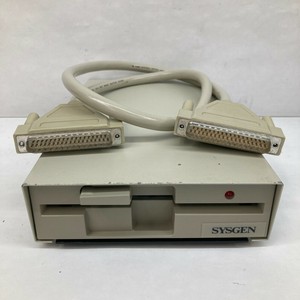 SYSGEN External 5.25" 1.2MB Floppy Disk Drive w/ EPSON SD-680L - Tested & Works!