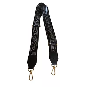 Bolso bandolera ajustable negro gris nailon - Imagen 1 de 4