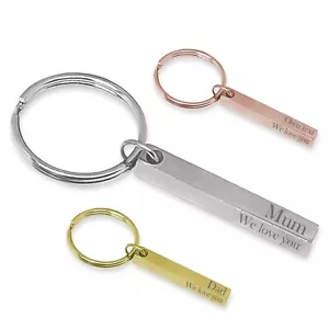 Llavero personalizado de cumpleaños de Navidad regalo para ella él mamá papá tía - Imagen 1 de 5