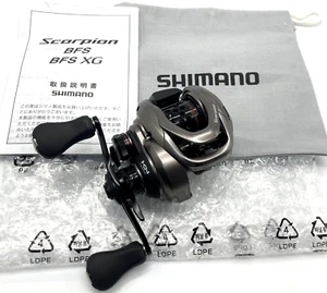 Shimano 17 Scorpion BFS Right Handed Baitcasting Reel No Box From JPN "Top Mint" - Picture 1 of 22