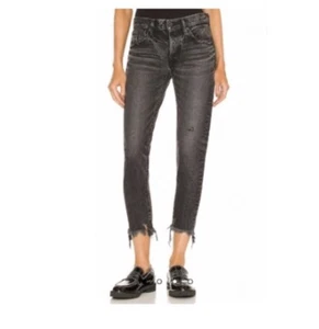Moussy Keller Tapered Jeans Schwarz. Neu mit Etikett. Größe 25. Einzelhandel - 350 $ - Bild 1 von 11