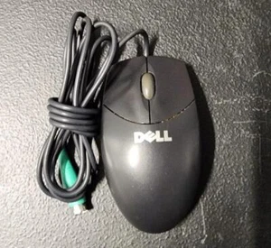 Dell 06U220 Black PS/2 2-Button Scroll Wired Tracking Ball Mouse - Picture 1 of 3